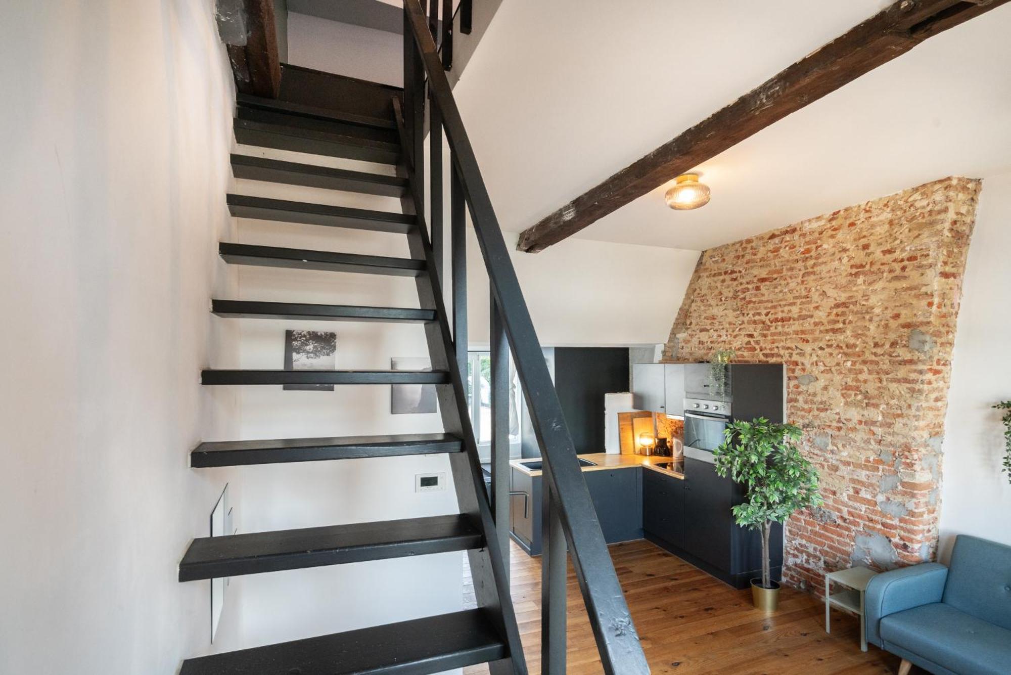 Charming Two-Bedroom River Side Apartment Anversa Esterno foto